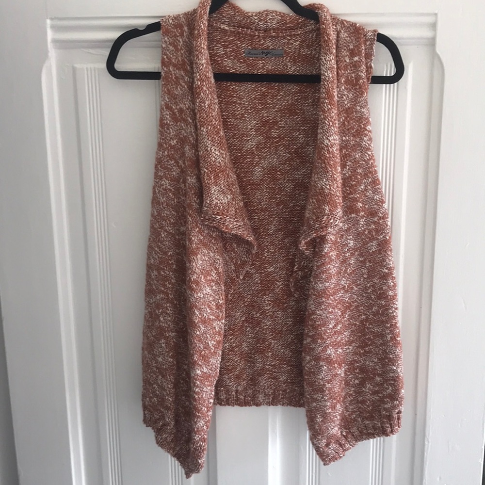 Anthropologie knit vest one size